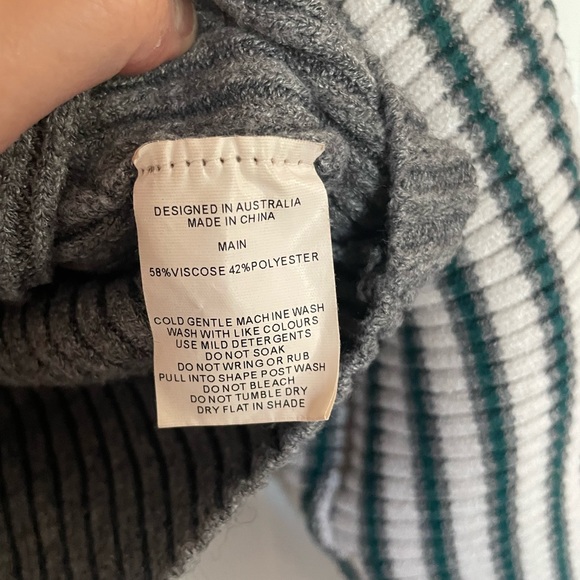 Retro mockneck sweater - Picture 4 of 5